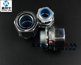 XY-8002包（bāo）塑 不鏽（xiù）鋼金屬軟管外牙型接頭